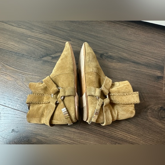 Isabel Marant Etoile Ralf Ankle Boots in Tan (Size 38) - Picture 6 of 11